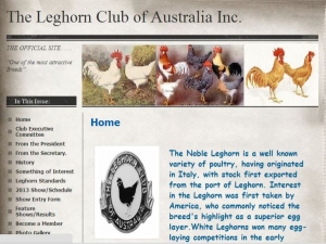 The Leghorn Club of Australia Inc